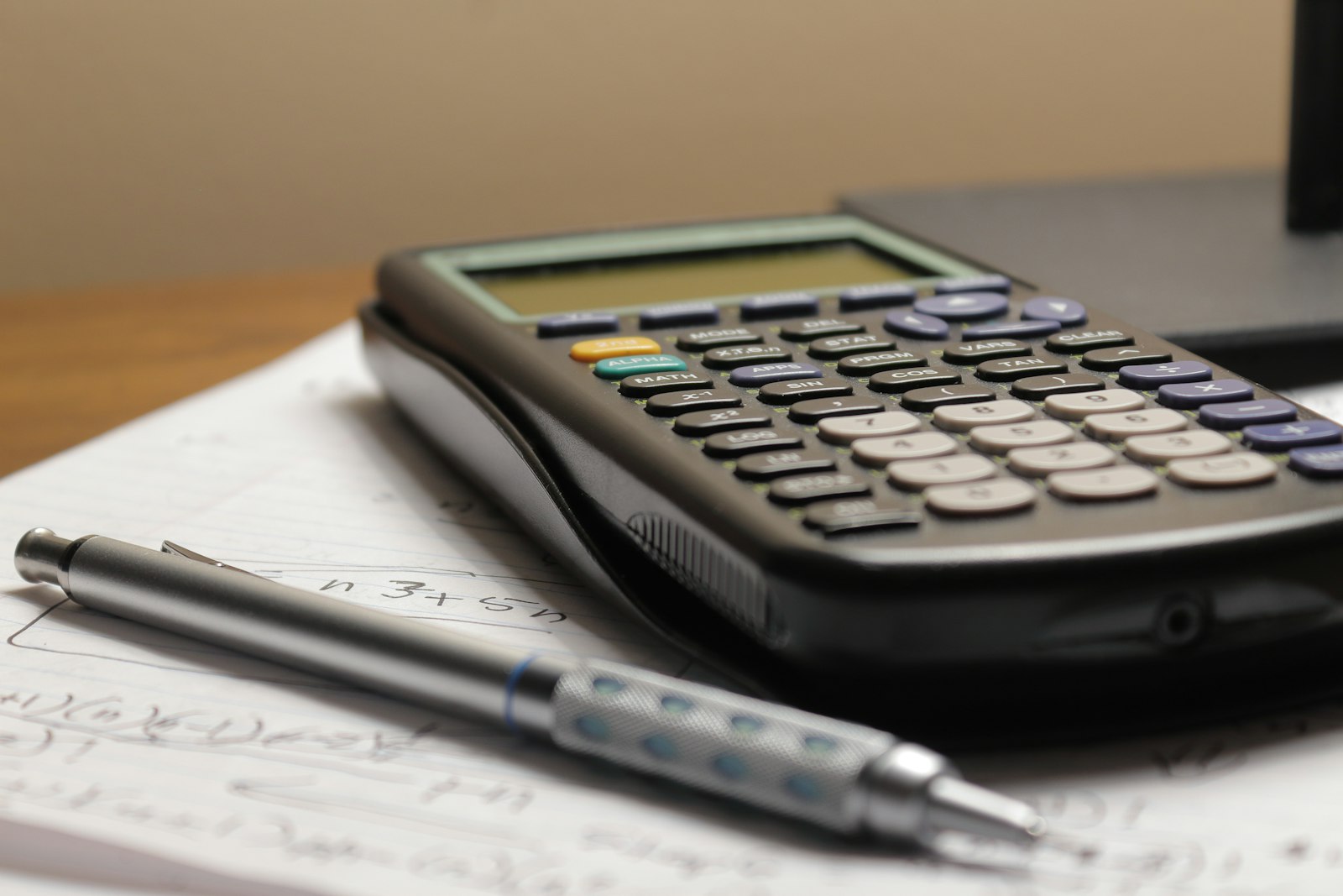 The evening with a calculator that decides a property's shape