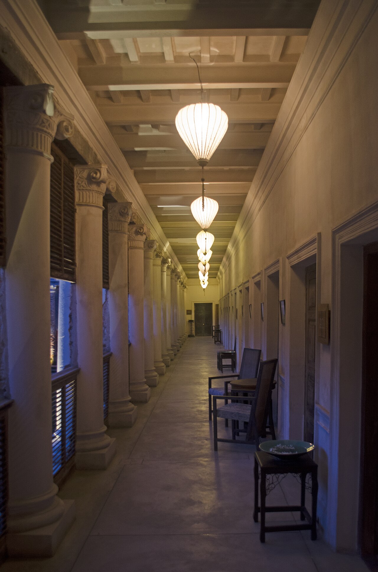 Why Do Hotels Fail in India? The Honest Reasons Nobody Talks About 3 A quiet lantern-lit corridor of a heritage hotel in India